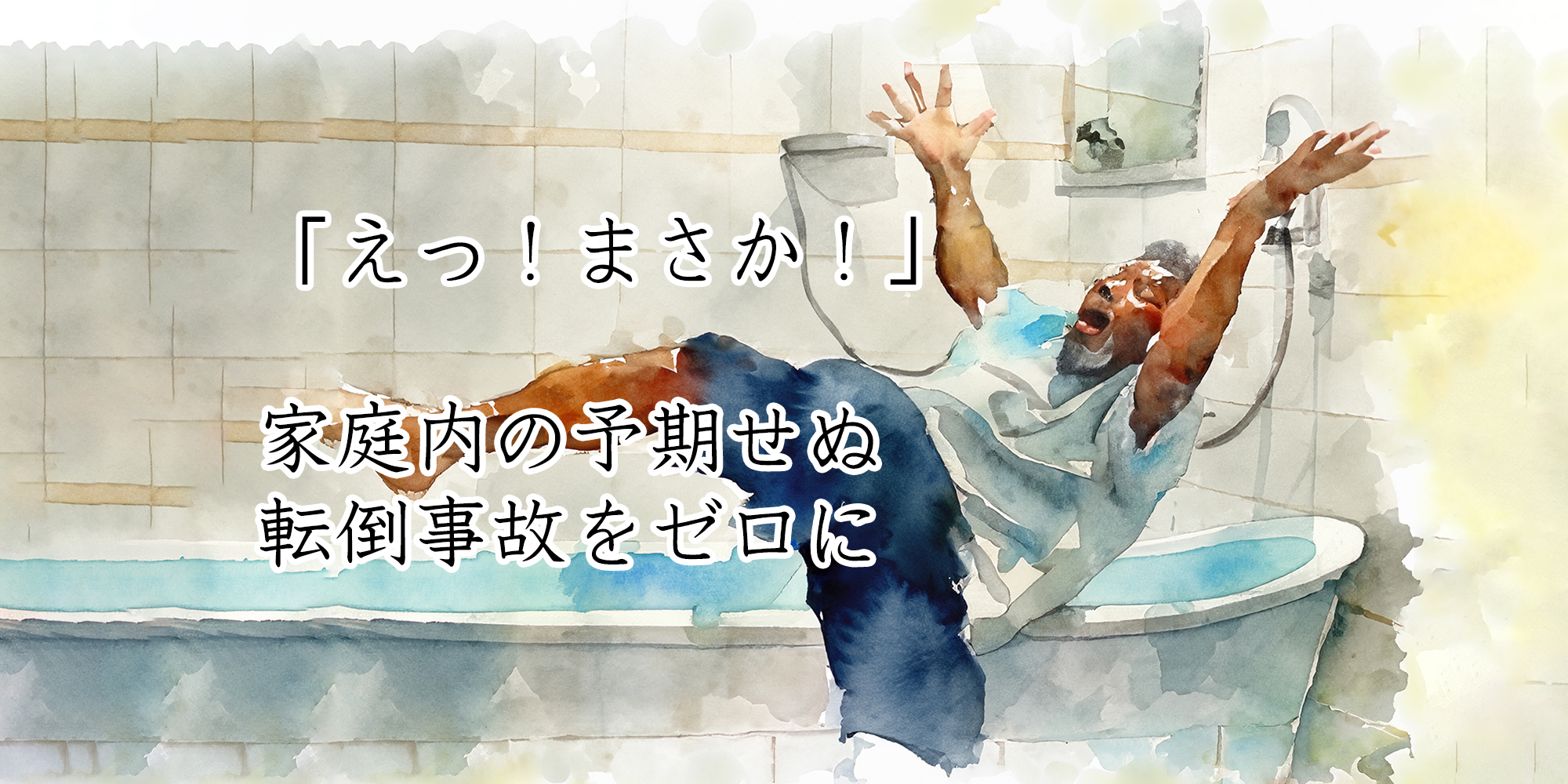 予期せぬ場所での転倒事故ゼロに